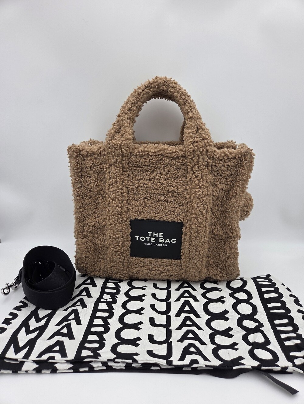 Marc Jacobs Teddy Brown Shearling Tote